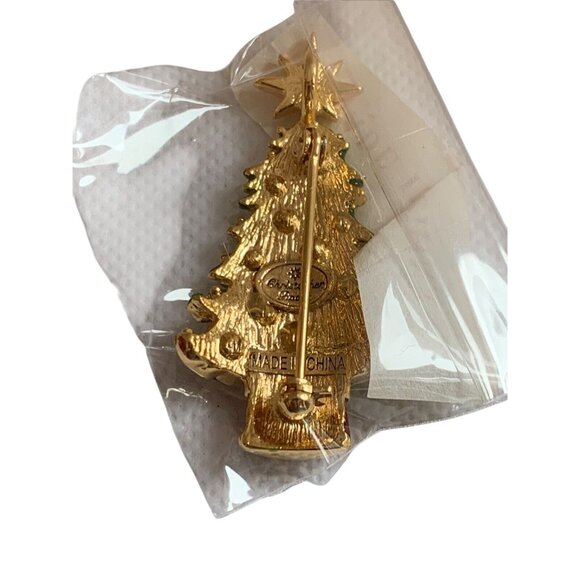 Christopher Radko 6” White Christmas Tree Ornament and Pendant Tree Drum Boxed - Picture 4 of 7